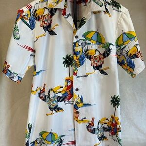 Pacific Legends Partying Parrots. Men’s size MED